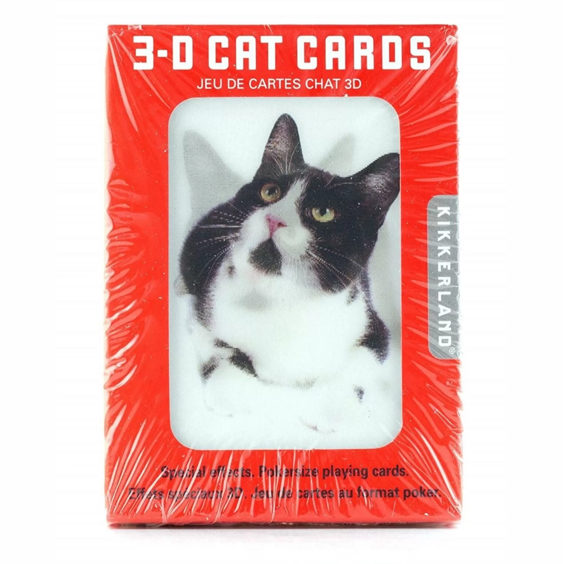 KIKKERLAND 3D Cat Playing Cards Best Sale