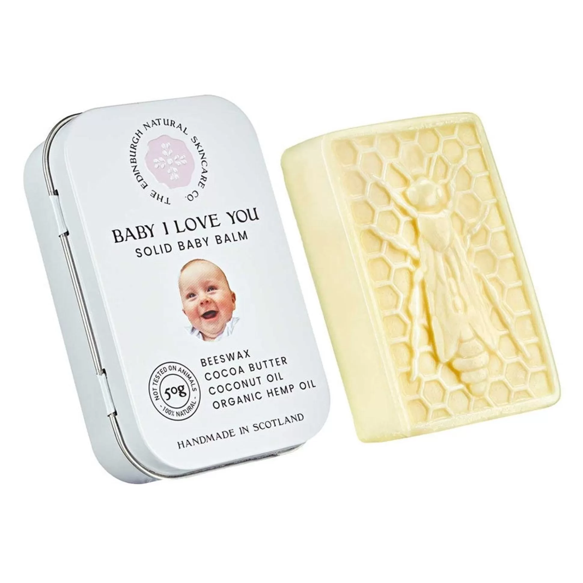 Edinburgh Skincare Company Baby I Love You Solid Baby Balm 50G Hot