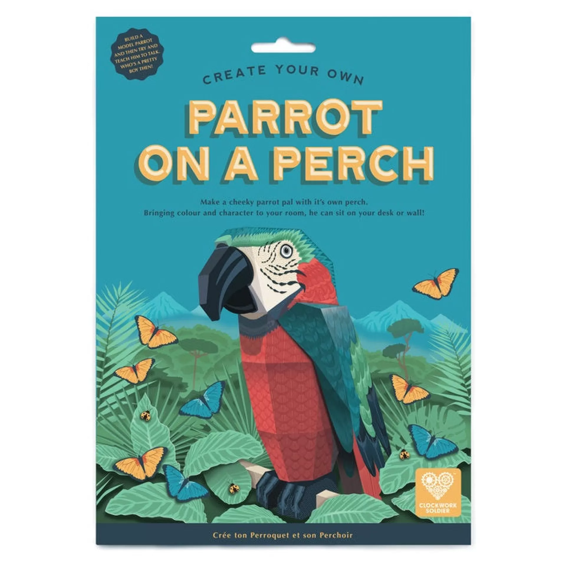 Clockwork Soldier Create Your Own Parrot On A Perch New