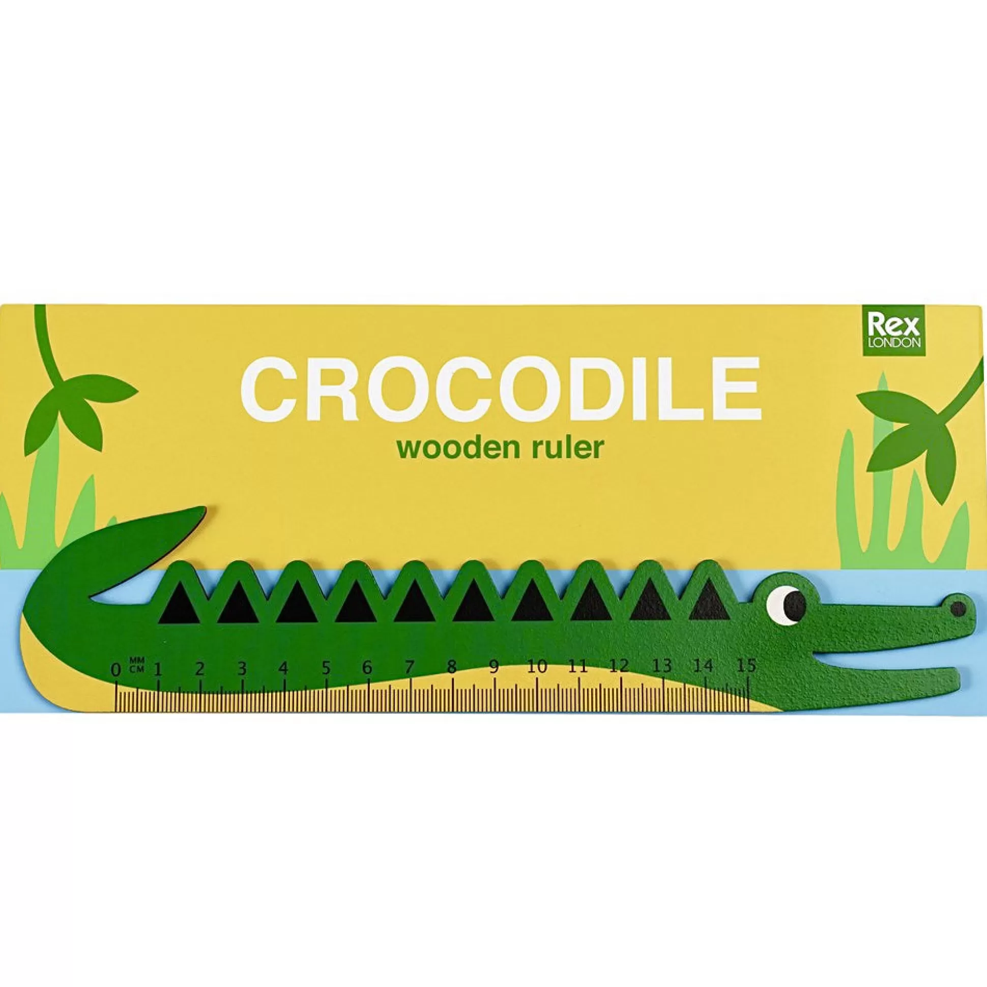 Rex London Crocodile Wooden Ruler Online