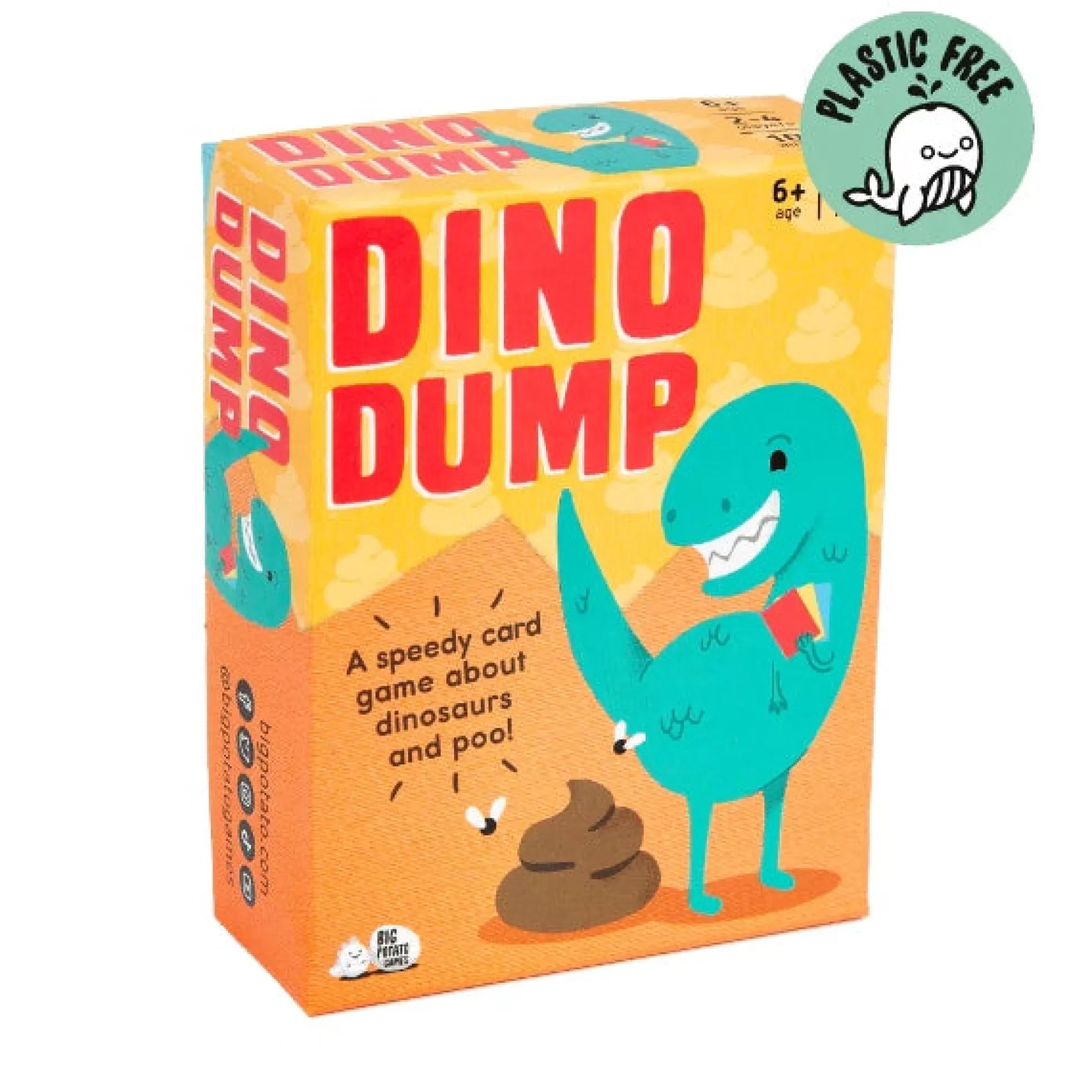 Big Potato Games Dino Dump Quiz Card Game Cheap