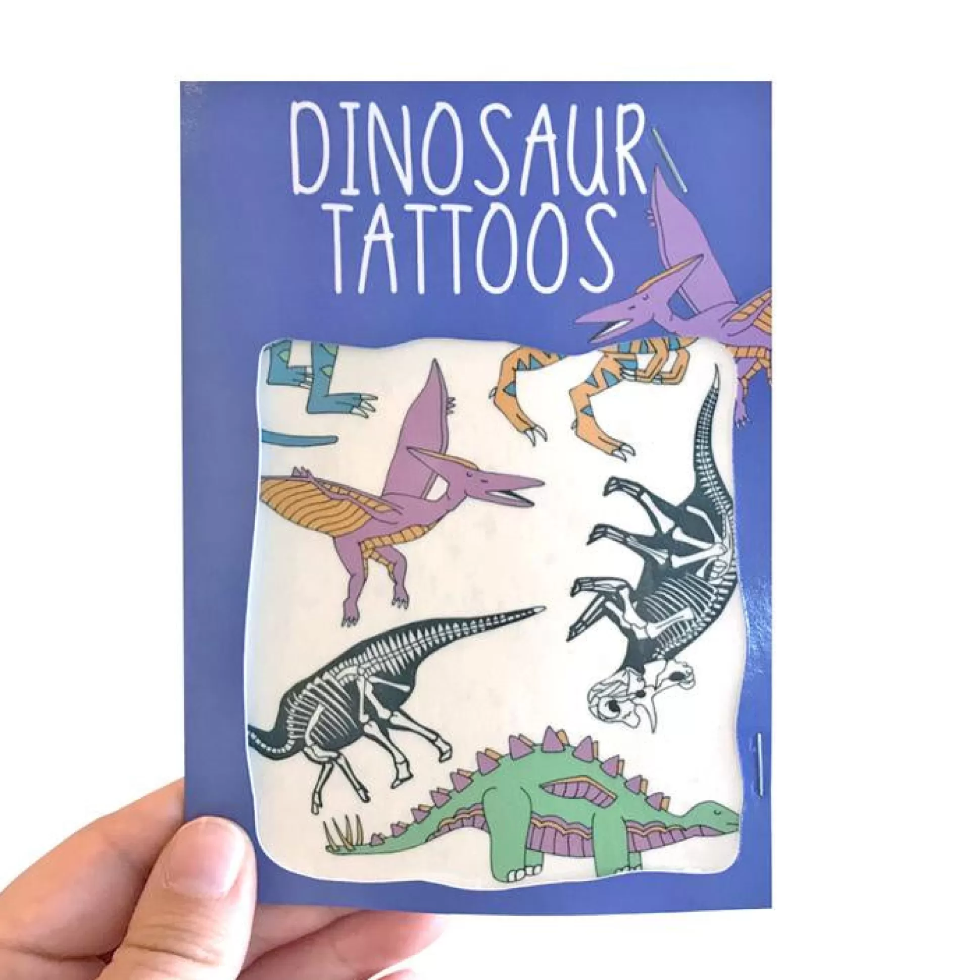 Neon Magpie Dinosaur Transfer Tattoos Store