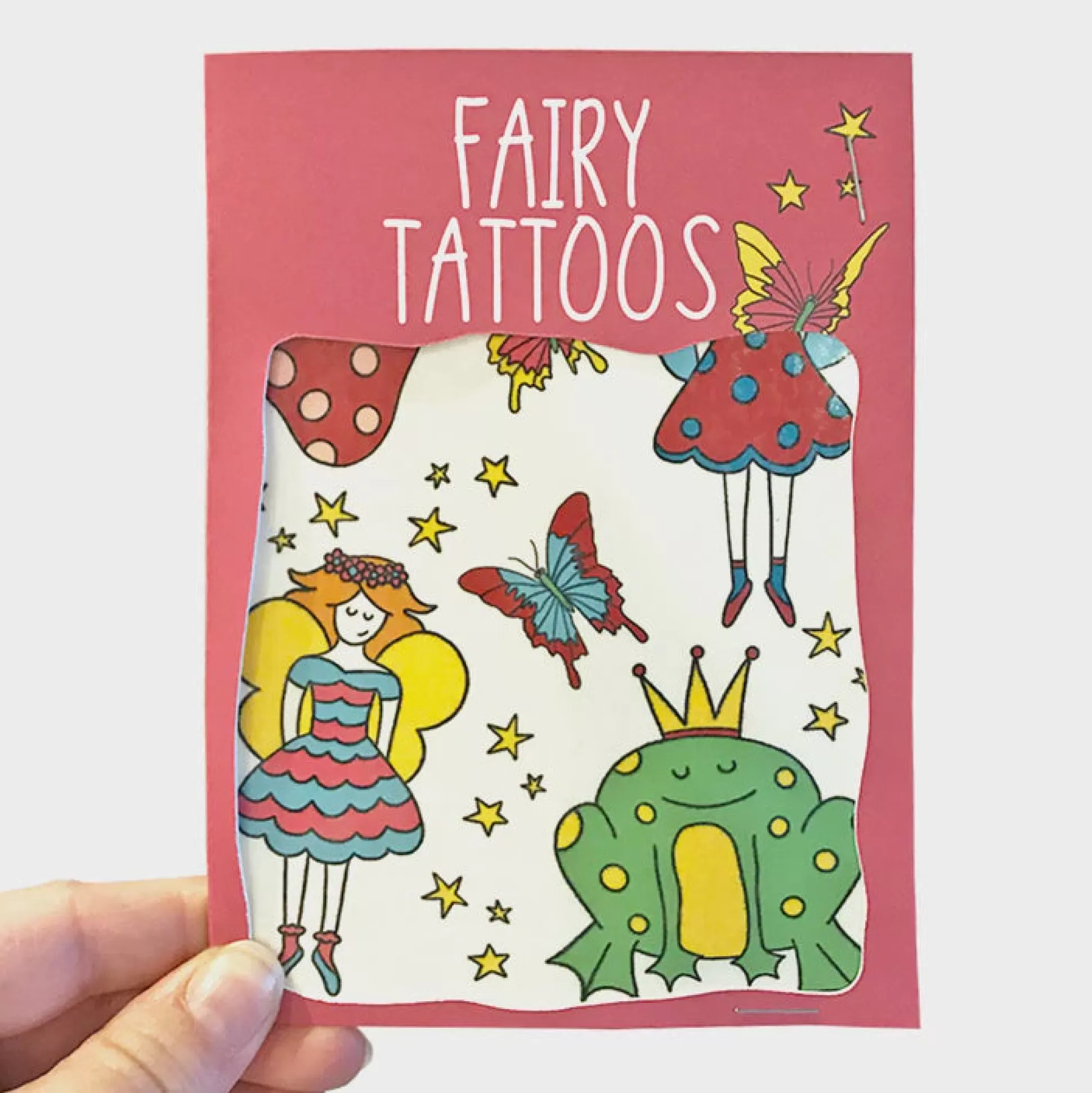 Neon Magpie Fairy Transfer Tattoos Cheap