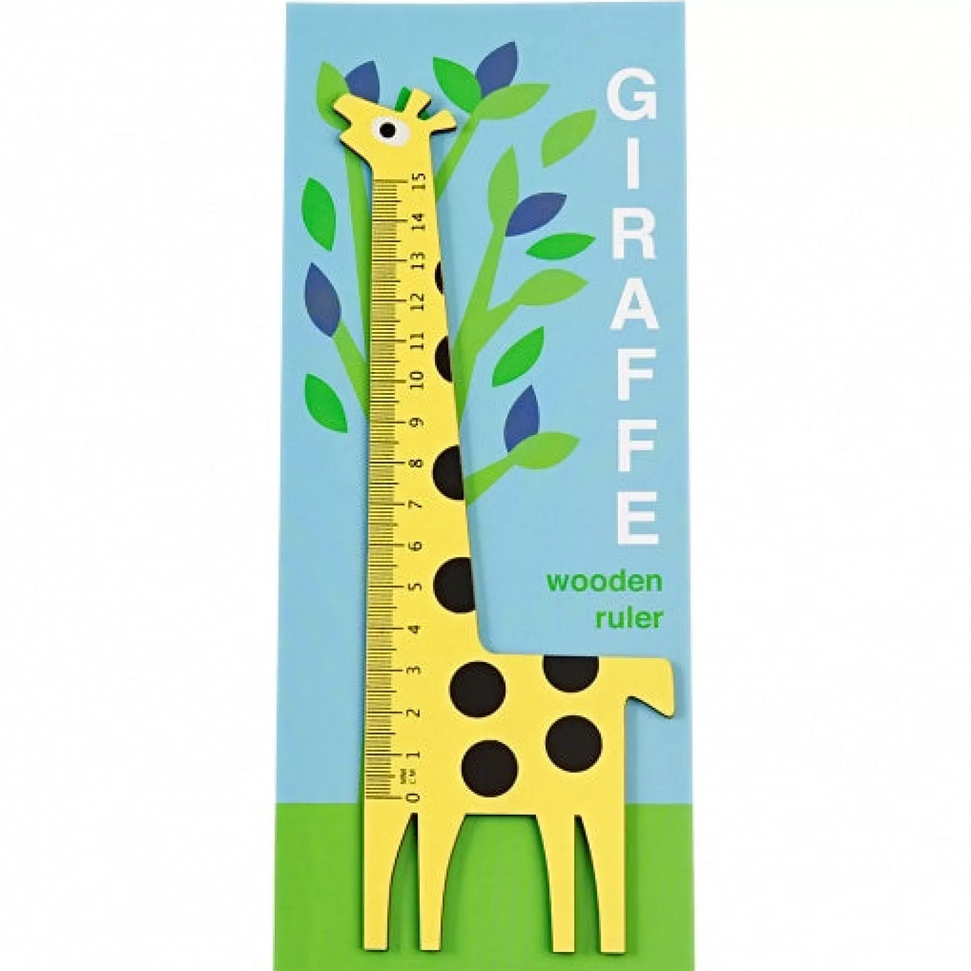 Rex London Giraffe Wooden Ruler Outlet