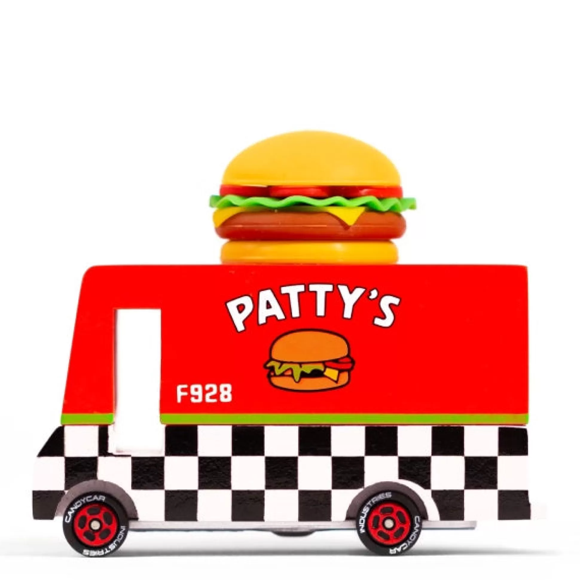 Little Concepts Hamburger Van Wooden Candycar Cheap