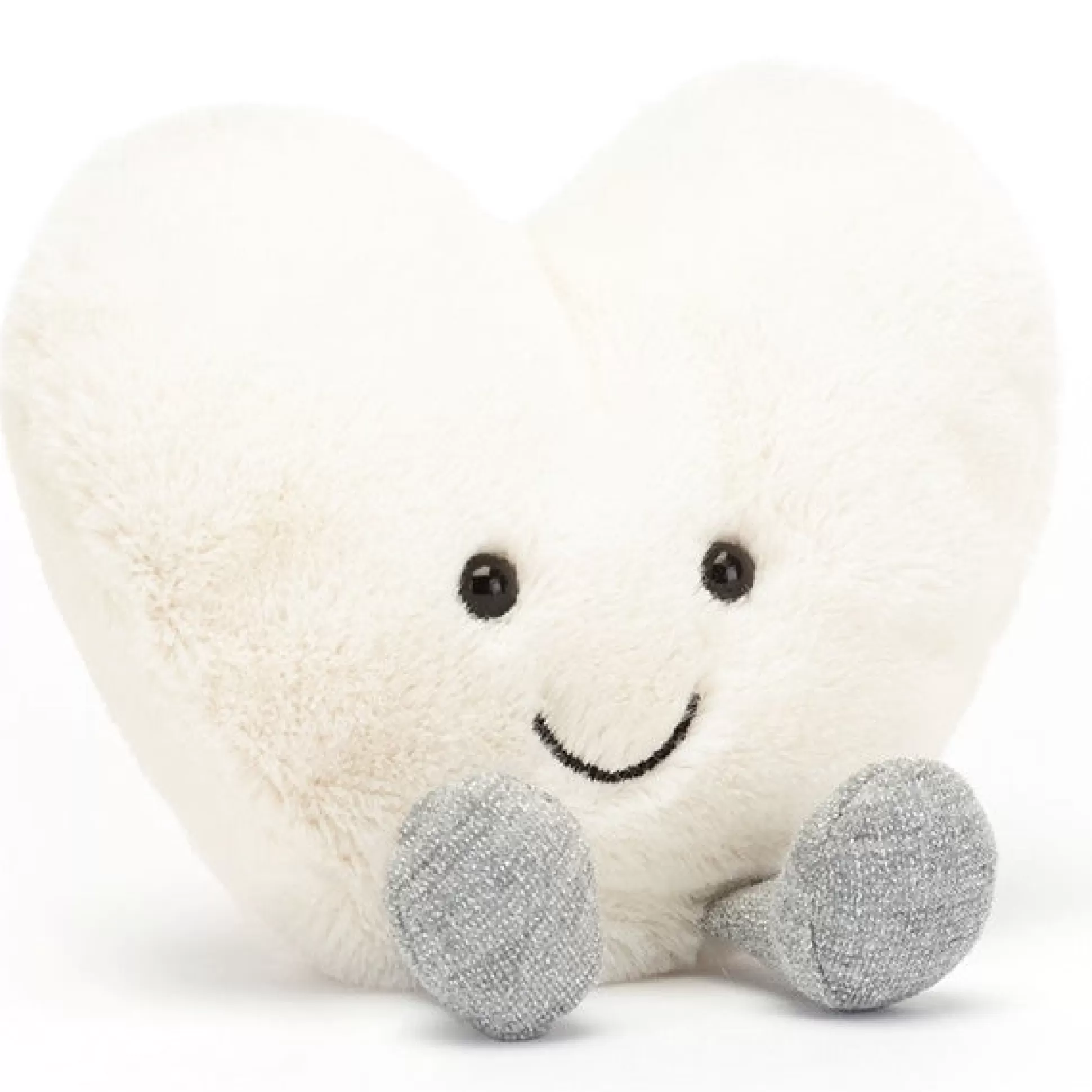 Jellycat Amuseable Cream Heart Small Hot