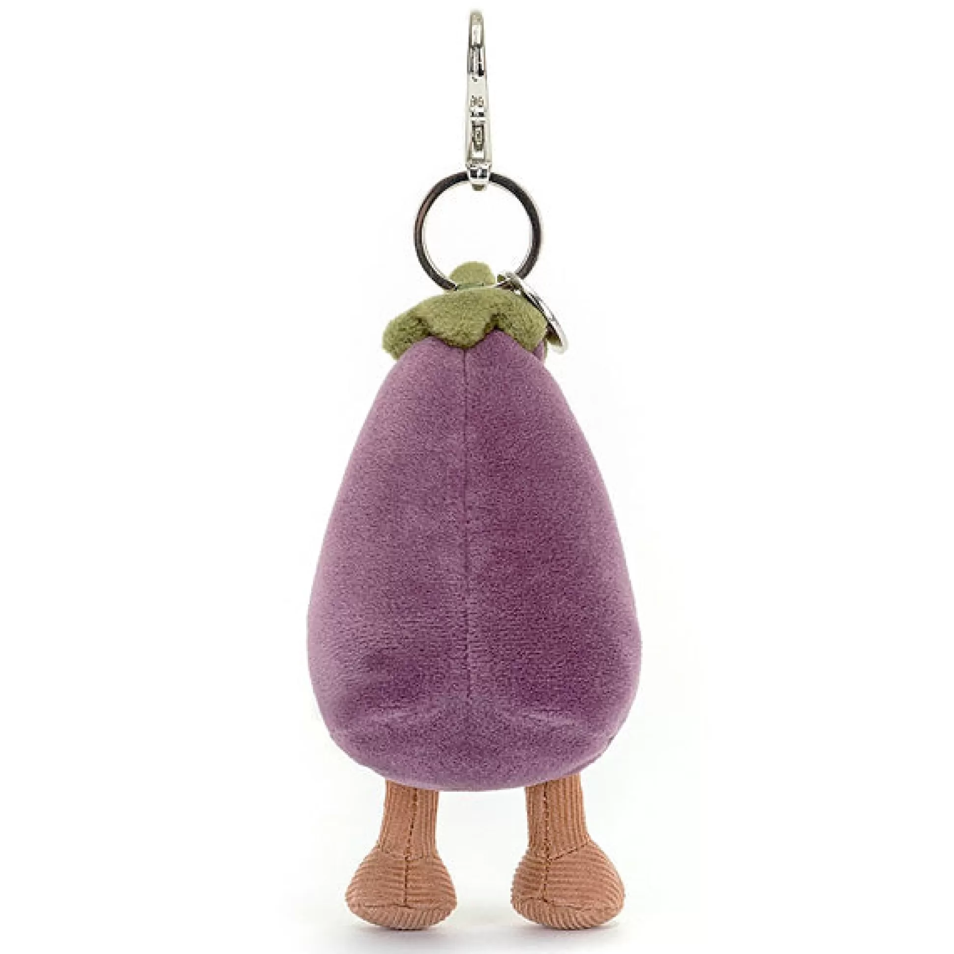 Jellycat Vivacious Aubergine Bag Charm Best Sale