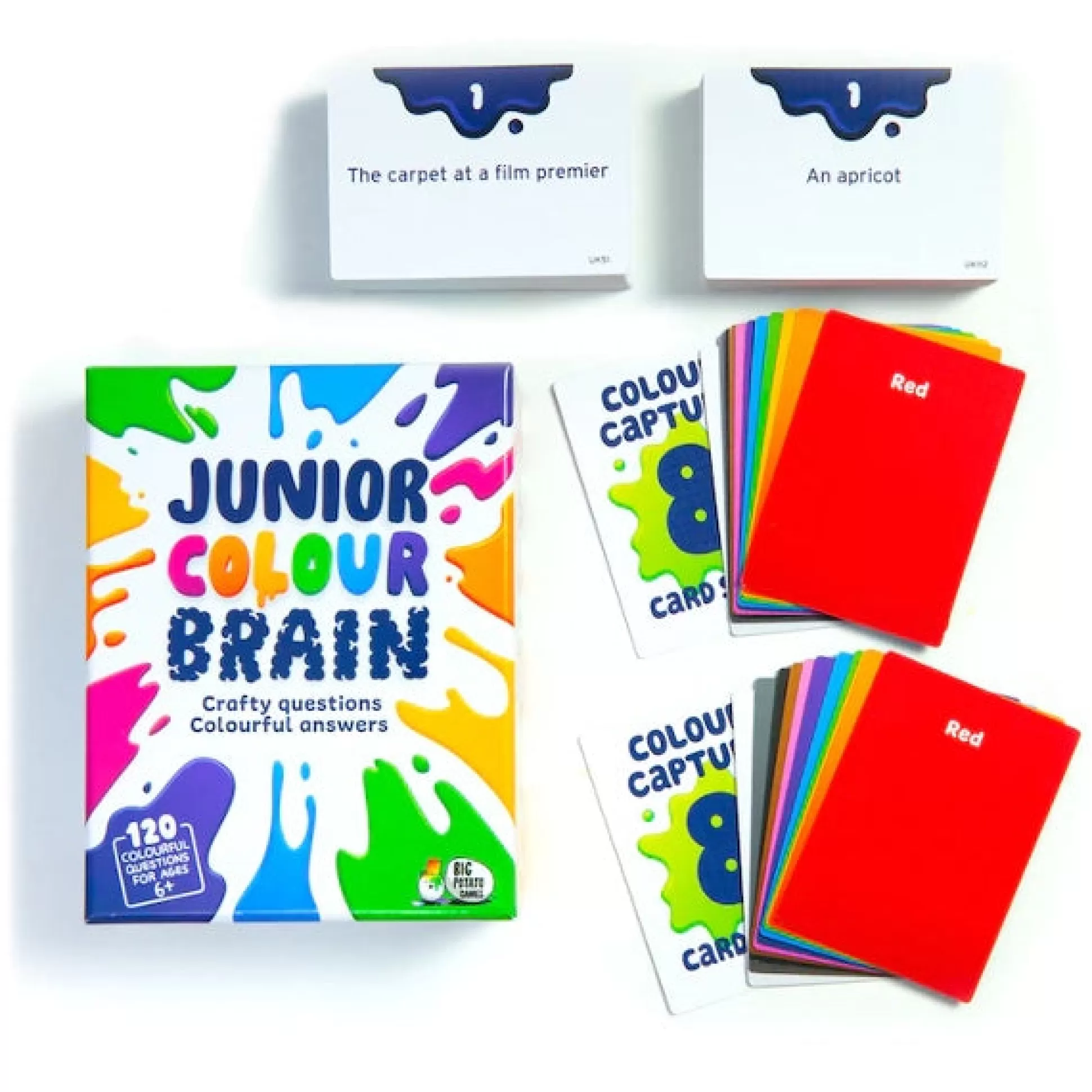 Big Potato Games Junior Colourbrain Quiz Card Game Outlet