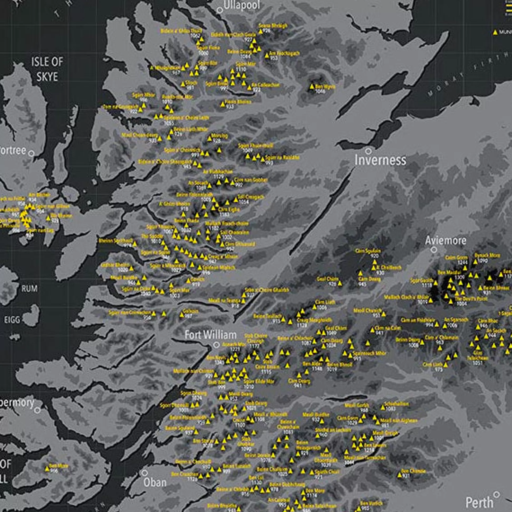 Bookspeed Ltd Mazzle : The Munros (Jigsaw) Hot