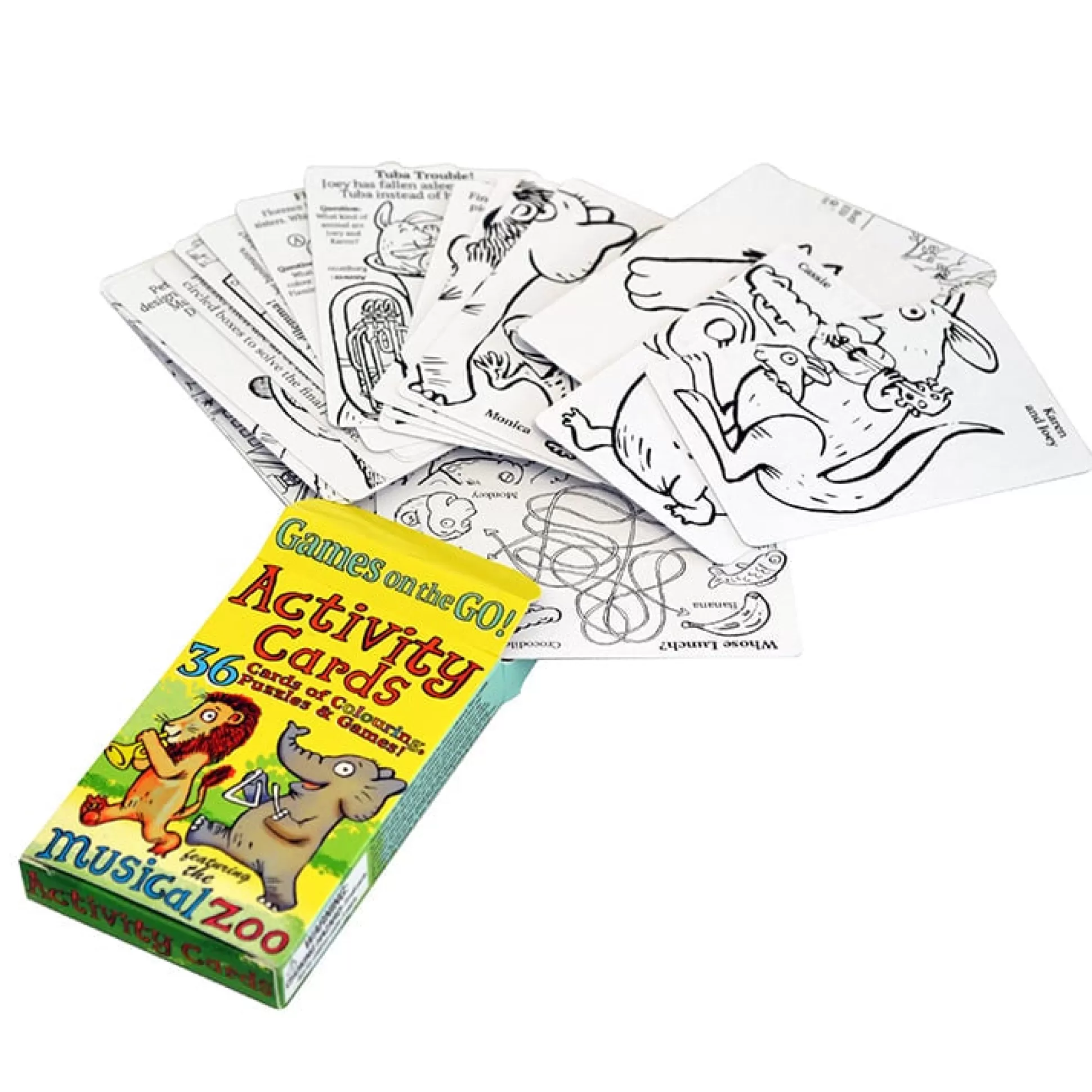 House of Marbles Musical Zoo Activity Cards Online