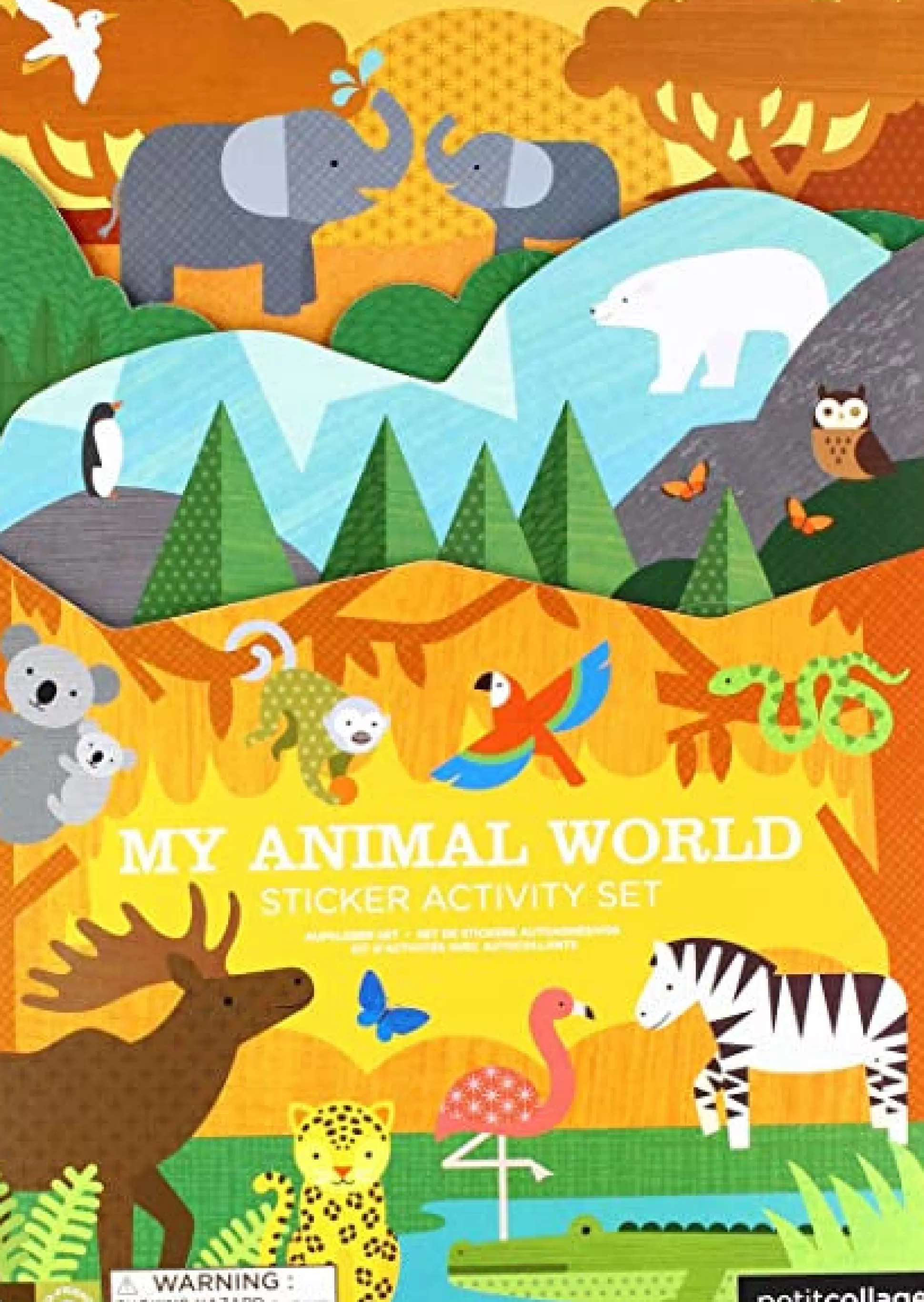 Macmillan My Animal World Sticker Activity Set Outlet