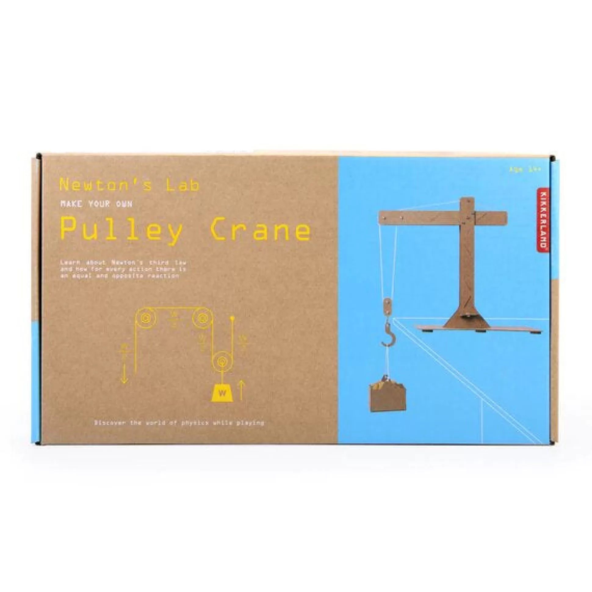 Kikkerland Newton's Lab Pulley Crane Kit Fashion