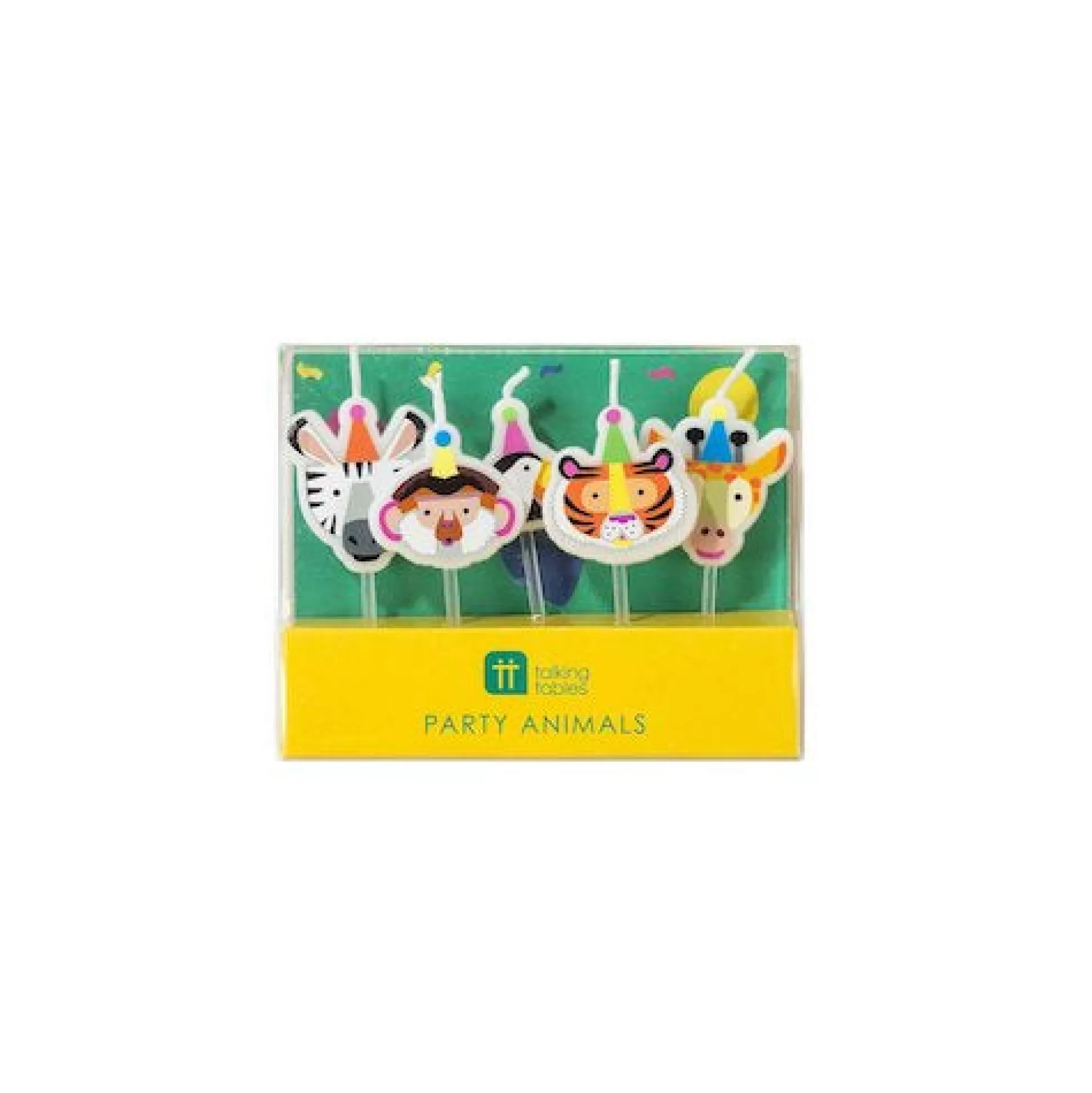 Talking Tables Party Animals Shaped Candles Pack Of 5 Best