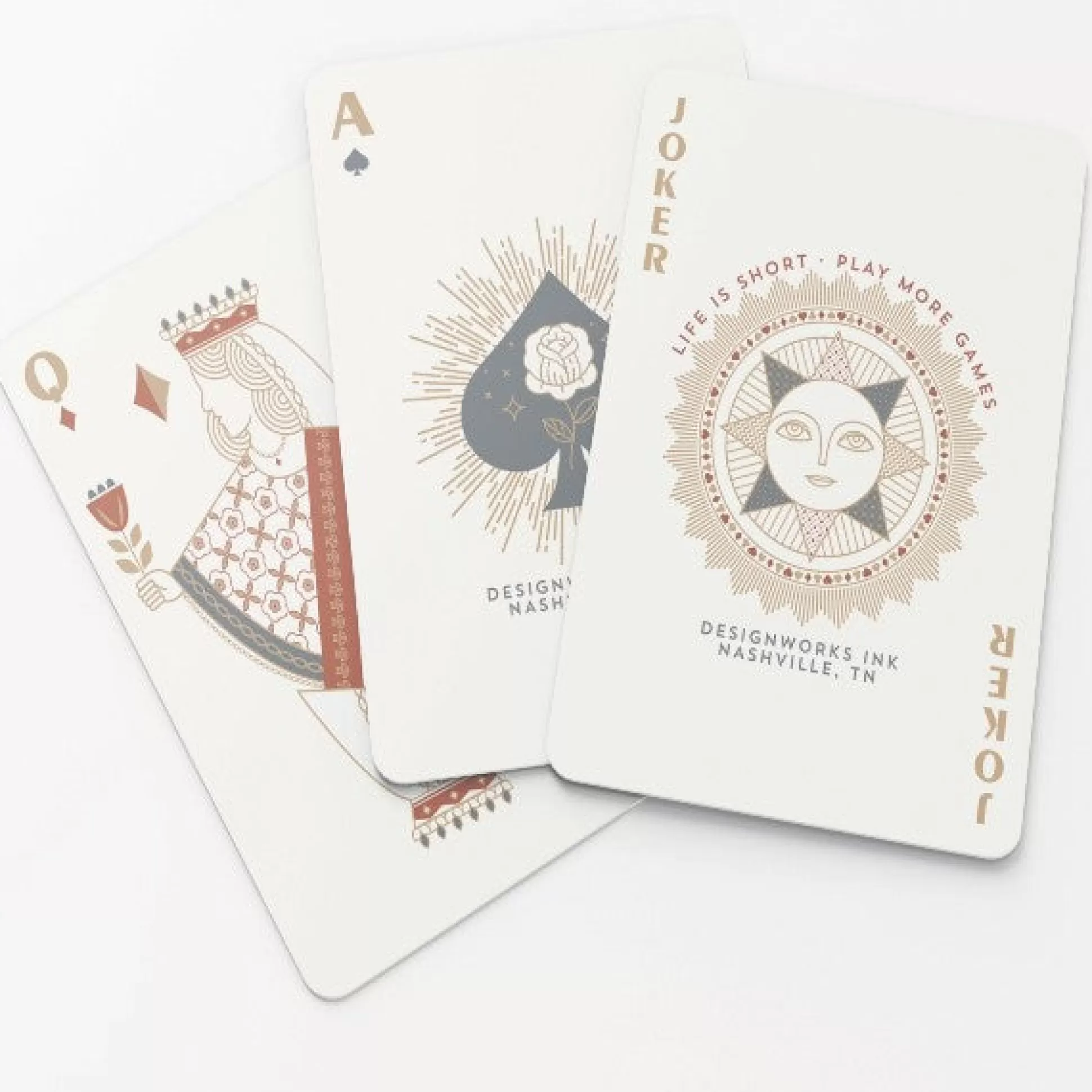 Gentlemens Hardware Shapes Playing Cards Online