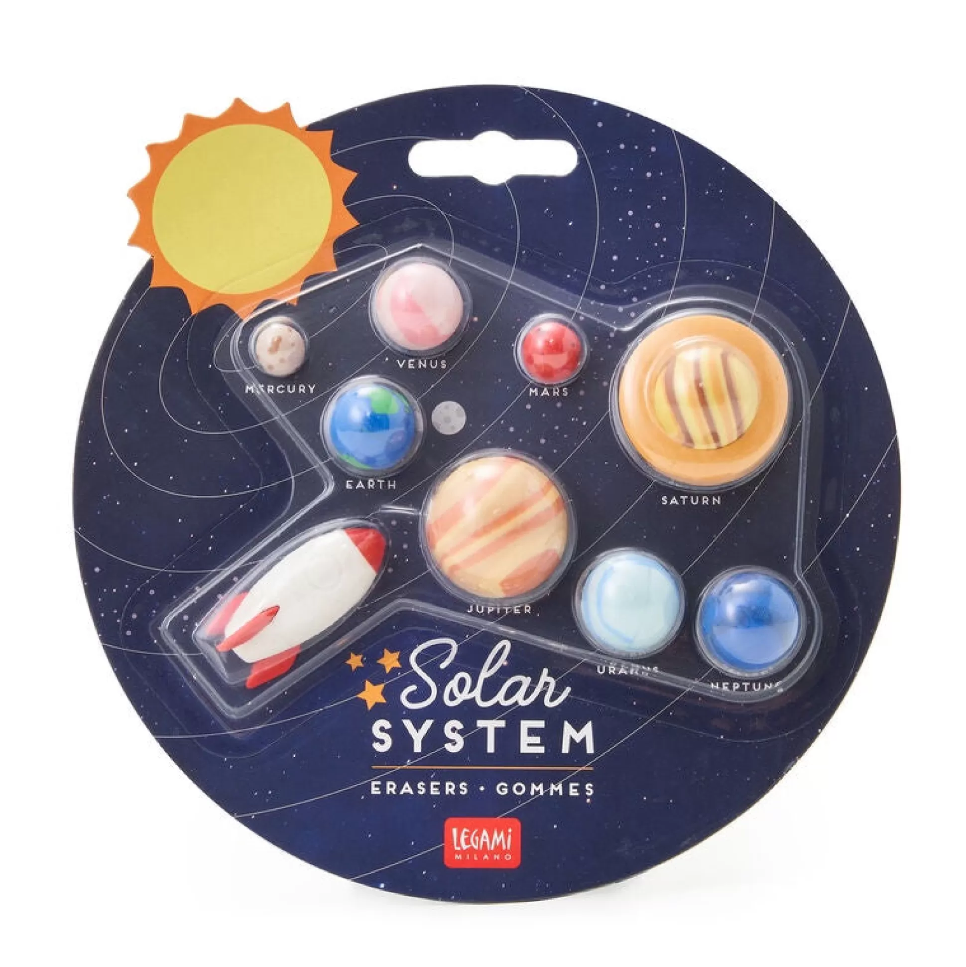 Legami Solar System Eraser Set Shop