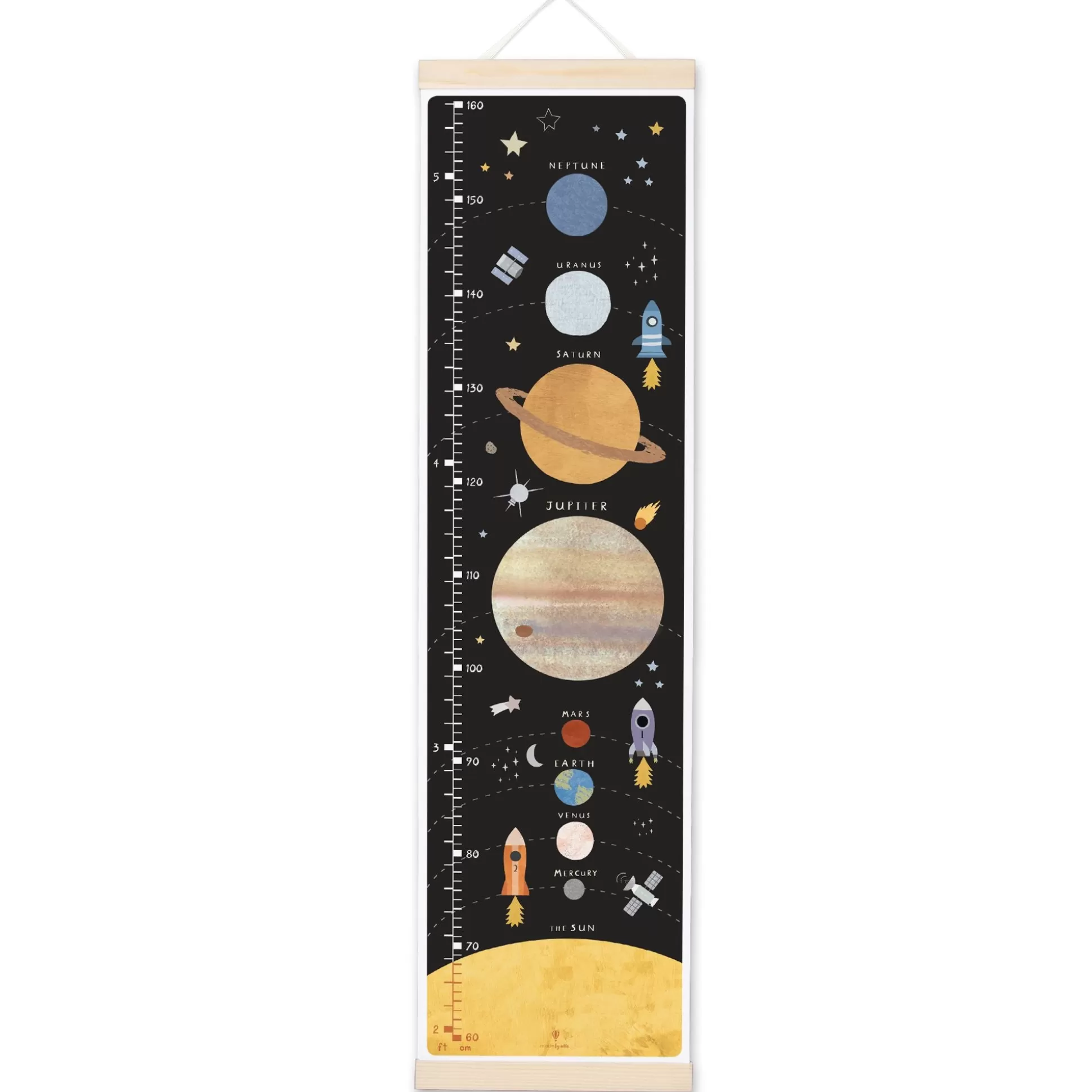 James Ellis Solar System Height Chart Online