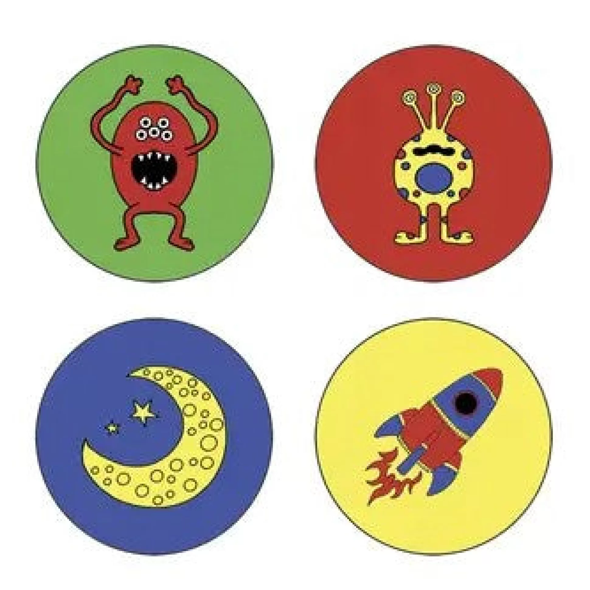 Neon Magpie Space Badges Sale