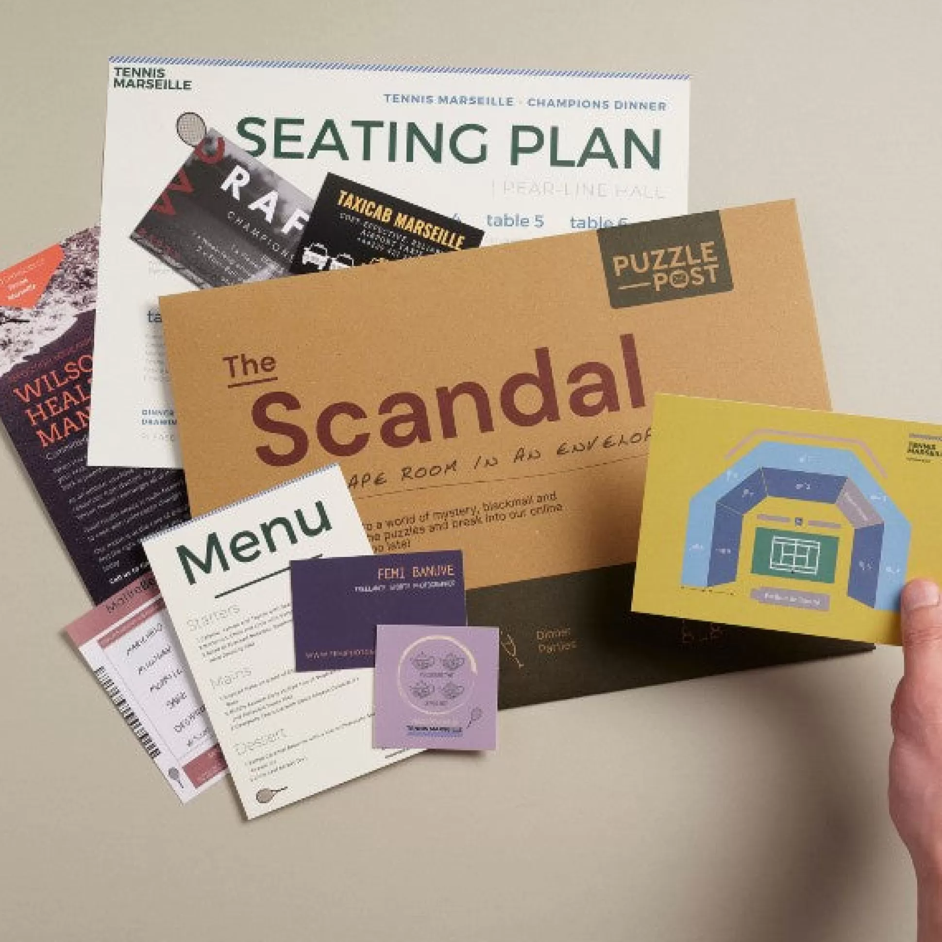 Puzzle Post The Scandal Escape Room Puzzle Discount