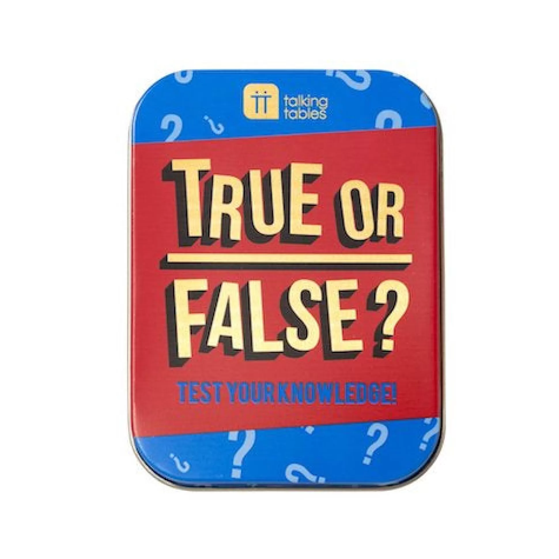 Talking Tables True Or False Tin Fashion