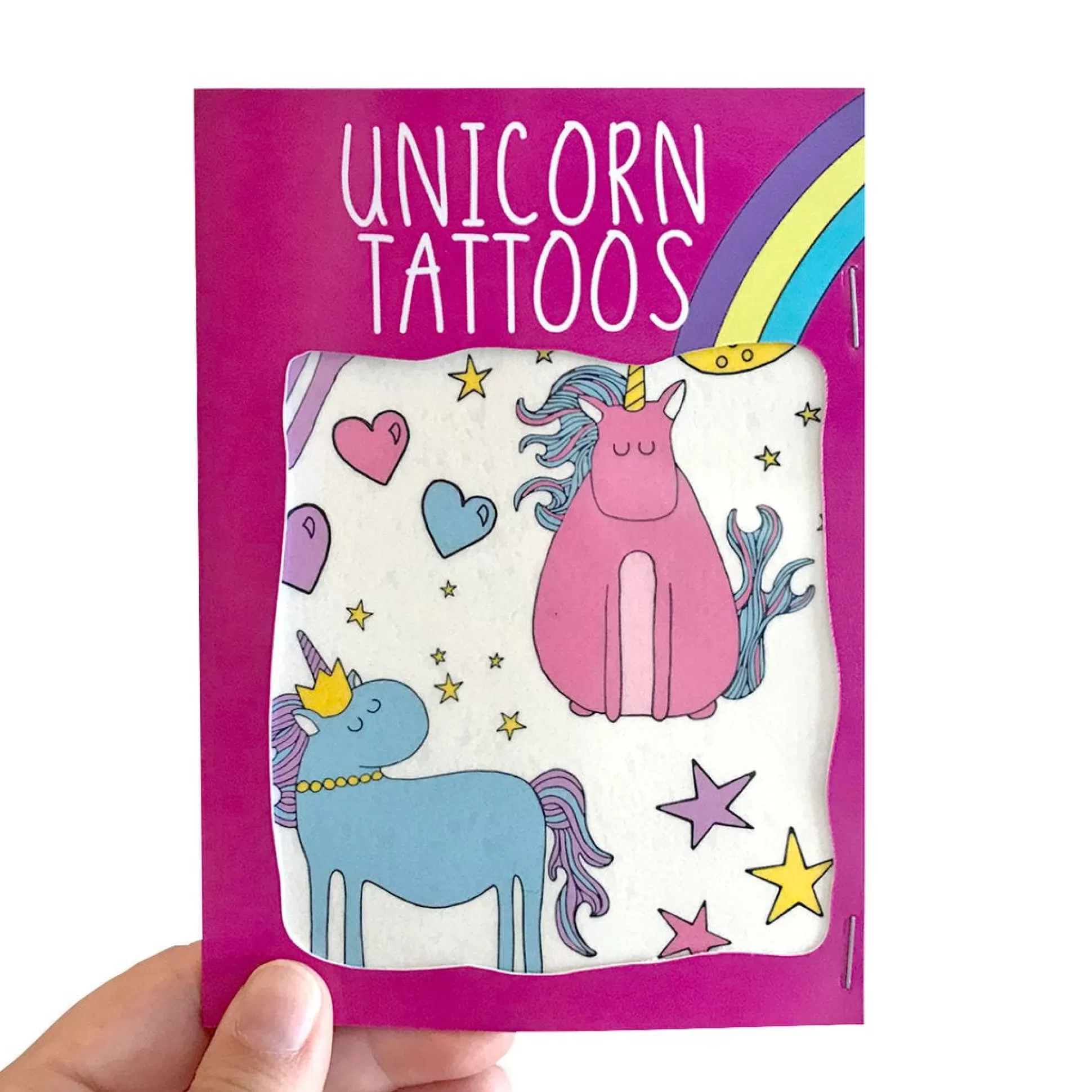 Neon Magpie Unicorn Transfer Tattoos Discount